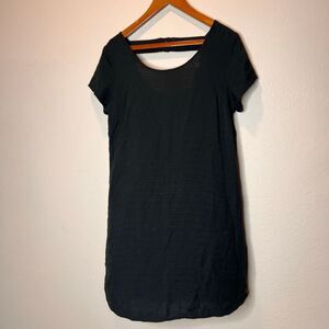 Roxy minimalist beach wear dress, soft, embroidered on back
